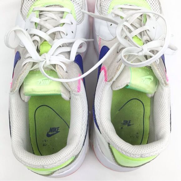 Nike Air Max Excee White Indigo Burst Pink Blast Running Athletic Sneakers - Picture 8 of 15